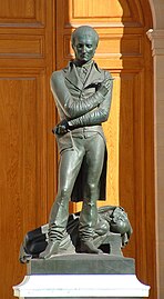 Statue de Xavier Bichat, université Paris Descartes.