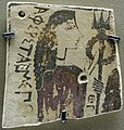 Amphitrite tenant un trident Plaque corinthienne 575-550 av. J.-C.