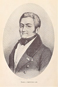 Adolphe Thiers, un des principaux instigateurs de la candidature Orléans.