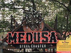 Medusa Steel Coaster à Six Flags México