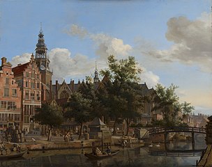 Oudezijds Voorburgwal, Amsterdam (v.1670), Mauritshuis