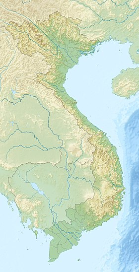 Voir sur la carte topographique du Viêt Nam