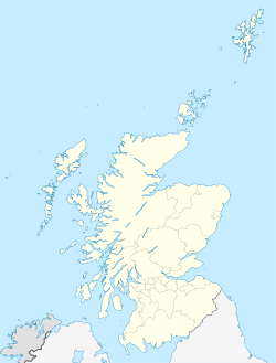 Glasgow trên bản đồ Scotland