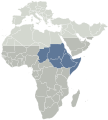 Afrique tropicale du nord-est.