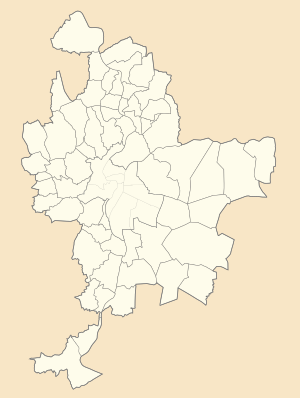 拉米拉蒂耶尔在里昂大都会的位置