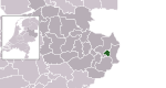 Carte de localisation d'Oldenzaal