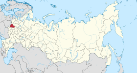 Localisation de Oblast de Smolensk