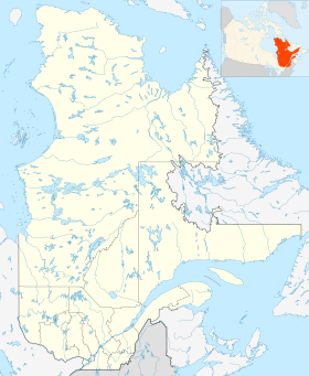 voir sur la carte du Québec