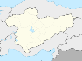 Voir sur la carte administrative de la région de l'Anatolie centrale