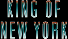 Description de l'image King of New York (Film) Logo.png.