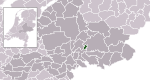 Carte de localisation de Doesburg