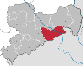 Localisation de Arrondissement de Suisse-Saxonne-Monts-Métallifères-de-l'Est