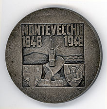 Photographie du recto d'une médaille commémorative