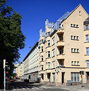La rue Lapinlahdenkatu.