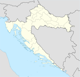 Donji Miholjac na zemljovidu Hrvatske