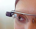 Voice user interface of a wearable computer (here: Google Glass)