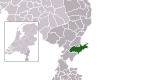 Carte de localisation de Roerdalen
