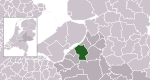 Carte de localisation de Nunspeet