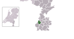 Carte de localisation de Meerssen