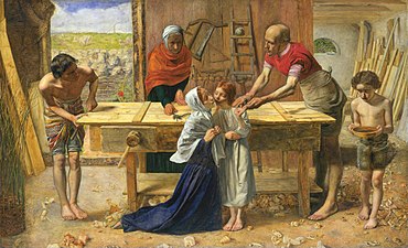 Le Christ dans la maison de ses parents (1850)