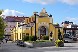 La halle du marché de Kuopio.