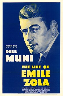 Description de l'image The Life of Emile Zola (1937 film poster).jpg.