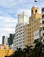 Hôtels Art Deco de Miami Beach, sur Ocean Drive.