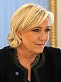 Marine Le Pen, Rassemblement National (rechtspopulistisch/rechtsextrem, anti-europäisch)
