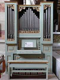 Cathédrale Sainte-Marie-Majeure de Marseille, orgue de chœur.