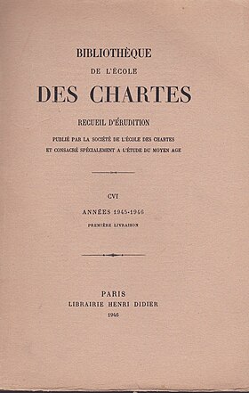 Image illustrative de l’article Bibliothèque de l'École des chartes