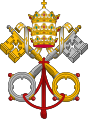 La tiare papale superpose souvent trois couronnes, dont l'une pourrait symboliser le royaume de Dieu.