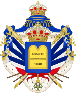 Armoiries de la monarchie de Juillet.