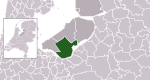 Carte de localisation de Zeewolde