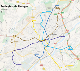 Image illustrative de l’article Trolleybus de Limoges