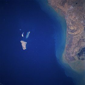 Image satellite de Kharg.