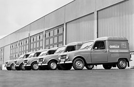 Renault 4 fourgonnettes.