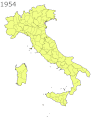 Provinces de 1954 et 1995