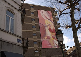 art in situ : peinture monumentale de Guillaume Bottazzi à Bruxelles