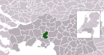 Carte de localisation de Gilze en Rijen