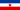 Drapeau de la Yougoslavie fédérale démocratique