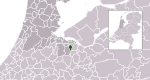 Carte de localisation de Laren