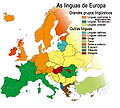 As linguas de Europa