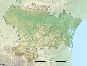 Voir sur la carte topographique de l'Aude