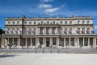 Le palais du gouvernement de Nancy.