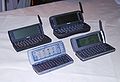 Nokia Communicator 9000, 9110, 9210, 9500 vuosilta 1996–2004.