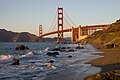 Le Pont du Golden Gate, San Francisco.