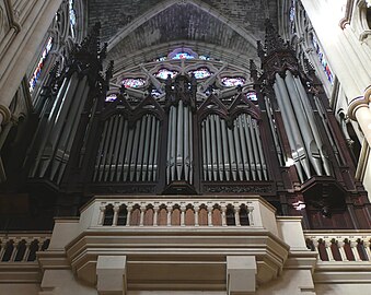 Église Saint-Vincent-de-Paul de Marseille, grandes orgues.