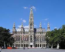 L'hôtel de ville de Vienne.