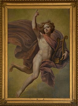 Apollon dans les nuées, par Pierre Mignard, coll. Musée de Dinan