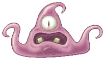 Une pieuvre dans un style naïf dessinée dans Microsoft Paint